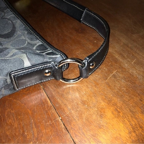 Coach Optic Signature Sarah Hobo Bag - Picture 9 of 10